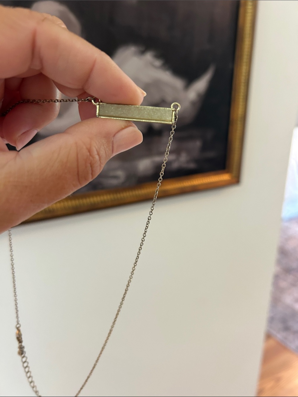 Minimal Gold Bar Necklace - Elegant Everyday Pendant